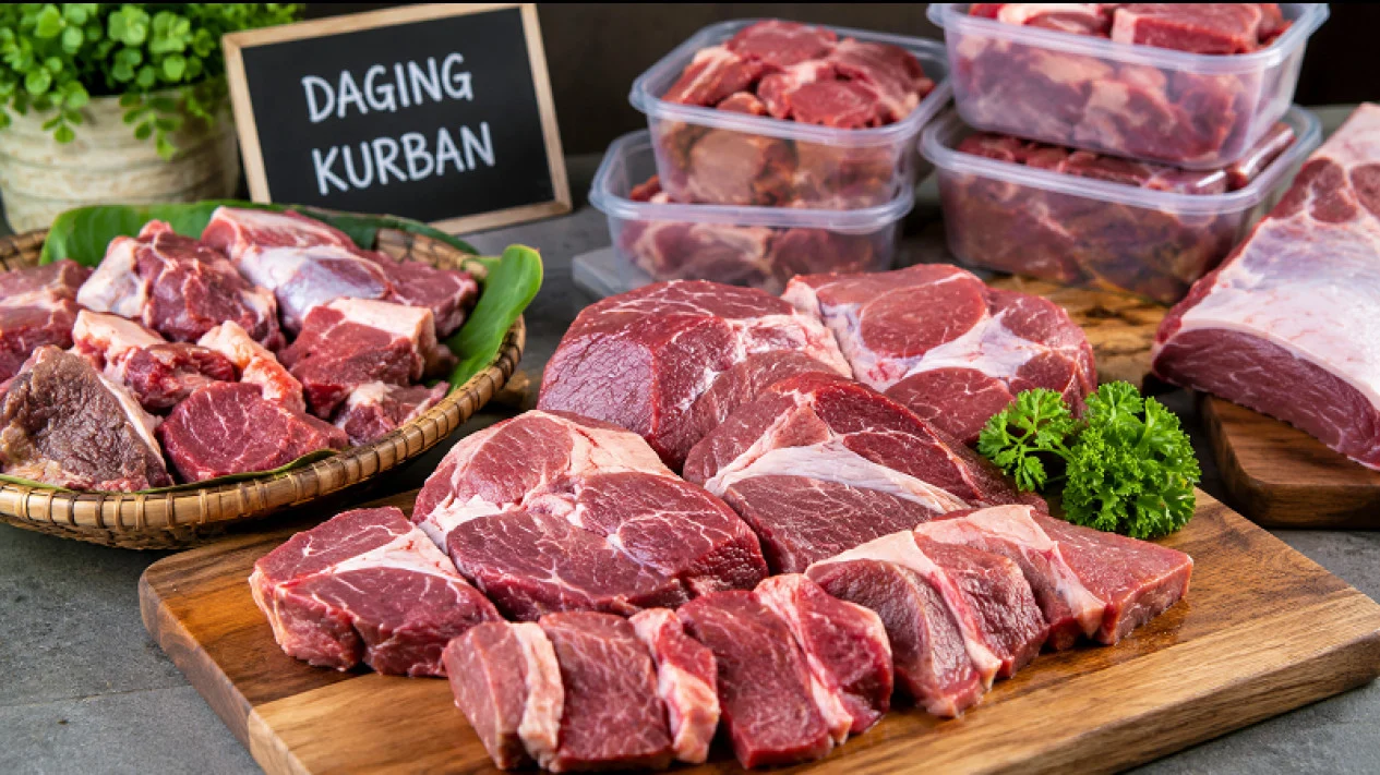 4 Cara Mengawetkan Daging Kurban